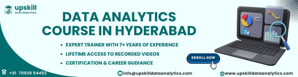 Data Analytics Course in hyderabad Contact us - Upskildataanalytics contact us